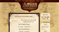 Desktop Screenshot of loganawards.com